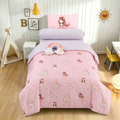 Gambar Informa 100x200 cm Set 5 pcs Seprai Double Anak Microfiber Dreamy