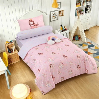 Gambar Informa 100x200 cm Set 5 pcs Seprai Double Anak Microfiber Dreamy