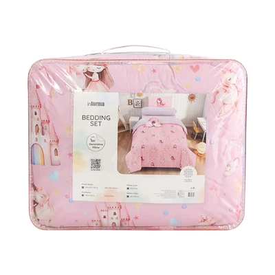 Gambar Informa 100x200 cm Set 5 pcs Seprai Double Anak Microfiber Dreamy