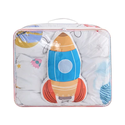 Gambar Informa 100x200 cm Set 5 pcs Seprai Single Anak Microfiber Space