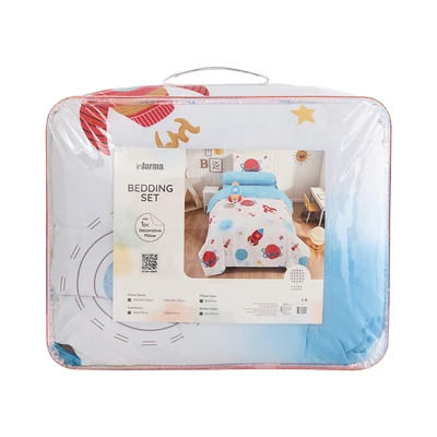 Gambar Informa 100x200 cm Set 5 pcs Seprai Single Anak Microfiber Space