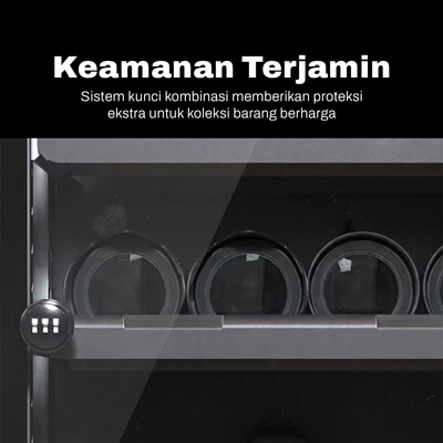Gambar Masterspace Dry Cabinet Pro 100 Liter 42x38x73 cm - Hitam