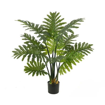 Gambar Informa Tanaman Artifisial Philodendron Tree 52x52x110 cm - Hijau