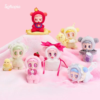 Gambar Kiddy Fun Sooftopia Gantungan Kunci Boneka Kiyomi Soulful Pacifier Baby Random