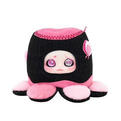 Gambar Kiddy Fun Softopia Gantungan Kunci Boneka Plush Cino Black Monday Random