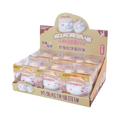 Gambar Kiddy Fun Bonjor Squishy Milky Bunny Pancake - Putih
