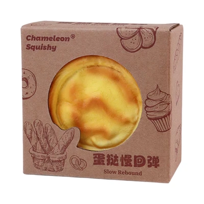 Gambar Kiddy Fun Bonjor Squishy Egg Tart - Kuning