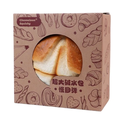 Gambar Kiddy Fun Bonjor Squishy Cross Bread - Cokelat