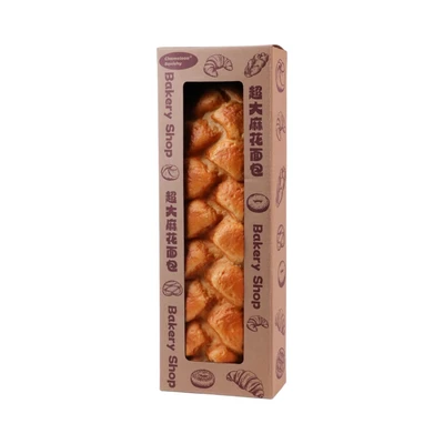 Gambar Kiddy Fun Bonjor Squishy Super Hemp Flower Bread - Cokelat