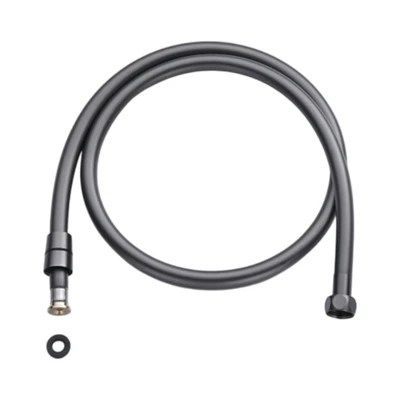 Gambar Acroz Selang Shower Anti Twist Matte 1.2 Meter - Abu-abu Gumetal