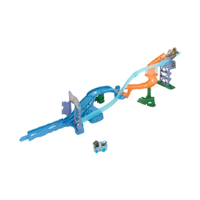 Gambar Hot Wheels Racer Verse Playset Crash & Splash Track - Mix