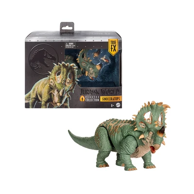 Gambar Jurassic World Hammond Collection Figure Sinoceratops - Hijau