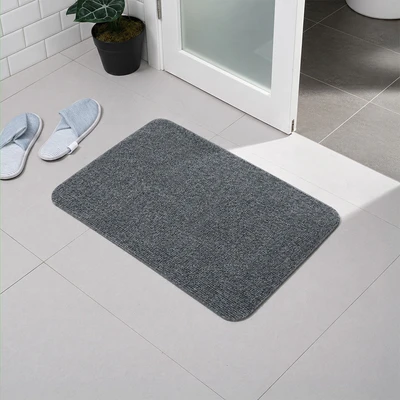 Gambar Selma Anneta Keset Kamar Mandi Anti Slip 40x60 cm - Abu-Abu