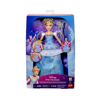 Gambar Disney Princess Set Boneka Enchanted Ballgown Cinderella - Biru