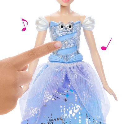 Gambar Disney Princess Set Boneka Enchanted Ballgown Cinderella - Biru