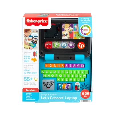 Gambar Fisher Price Laugh & Learn Lets Connect Laptop - Mix