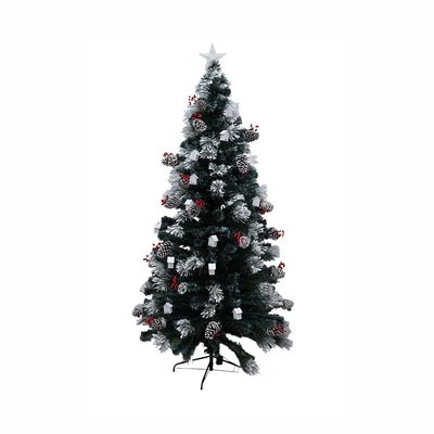 Gambar Noelle Pohon Natal Christmas Prelit House Cone 210 cm - Hijau