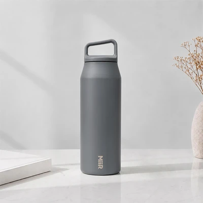 Gambar Miir Botol Vacuum Flask Wide Mouth 946 ml - Abu-Abu