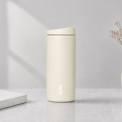 Gambar Miir Flip Traveler Botol Vacuum Flask 354 ml - Putih