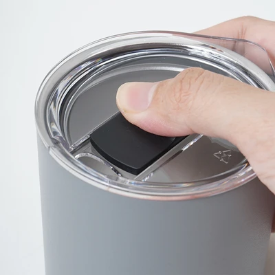 Gambar Miir Basal Mug Vacuum Flask Dengan Tutup 354 ml - Abu-Abu