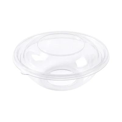 Gambar Culinart Wadah Makanan Sekali Pakai Round Plastik 710 ml Set 12 pcs Transparan