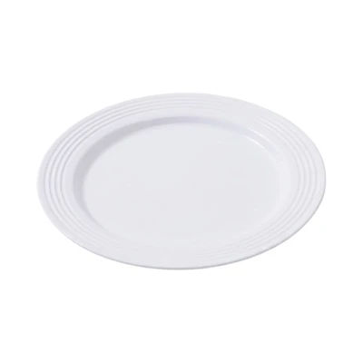 Gambar Culinart Piring Sekali Pakai Round Plastik 15.2 cm Set 12 pcs - Putih