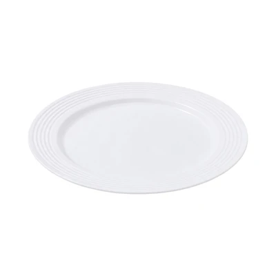 Gambar Culinart Piring Sekali Pakai Round Plastik 19 cm Set 12 pcs - Putih