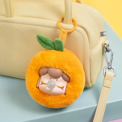 Gambar Rolife Gantungan Kunci Boneka Plush Nanci Fruit Mood Random