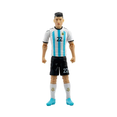 Gambar Top Gear Banbo Sockers Action Figure Lautaro Martinez Argentina 20 cm - Putih/Biru