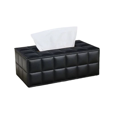 Gambar Stora Kotak Tisu Cubic 25x14x10.5 cm - Hitam
