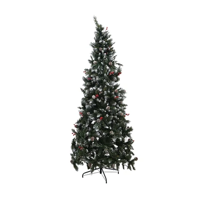 Gambar Noelle Pohon Natal Christmas Prelit Polaris Berry 210 cm - Hijau