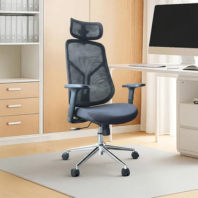 Gambar Informa Ziko Kursi Kantor Sandaran Tinggi V2 - Hitam