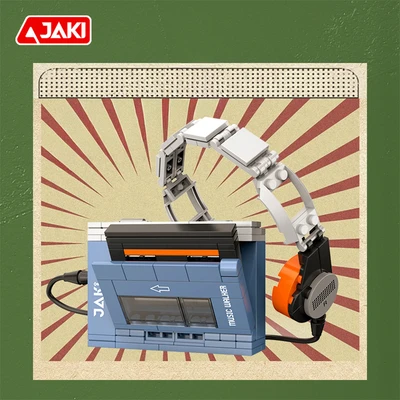 Gambar Jaki Set Miniatur Tape Walkman 1979 - Biru/Putih
