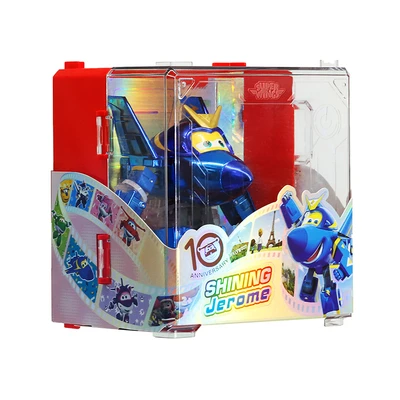 Gambar Alpha Group Superwings Shining Transform Robot Jerome - Biru