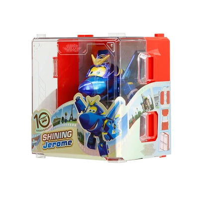Gambar Alpha Group Superwings Shining Transform Robot Jerome - Biru