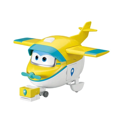 Gambar Alpha Group Superwings Robot Transforming Snap - Kuning/Putih