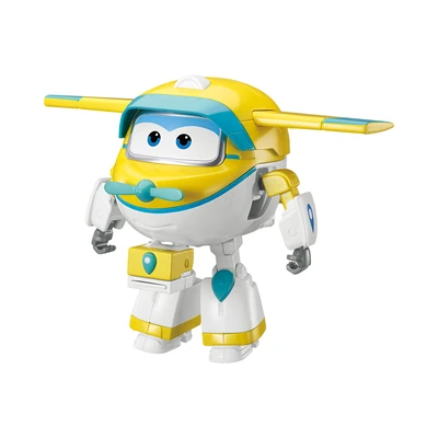 Gambar Alpha Group Superwings Robot Transforming Snap - Kuning/Putih