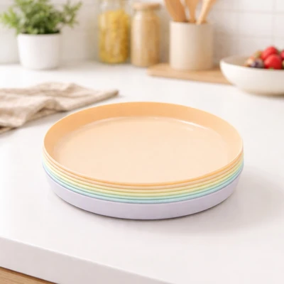 Gambar Culinart Kevlar Piring Makan Plastik Set 6 pcs - Mix