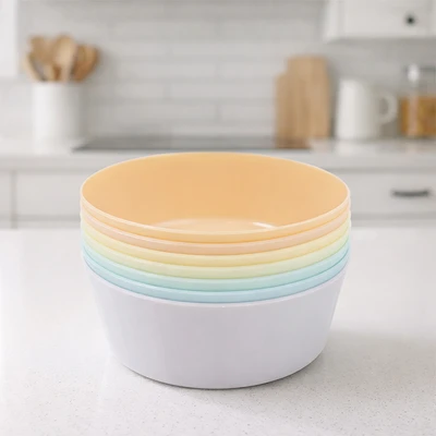 Gambar Culinart Kevlar Mangkuk Saji Plastik Set 6 pcs 12.3 cm - Mix