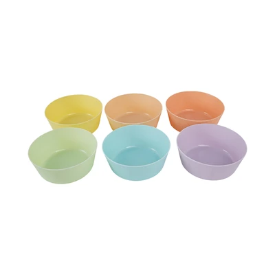 Gambar Culinart Kevlar Mangkuk Saji Plastik Set 6 pcs 12.3 cm - Mix