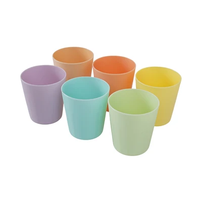 Gambar Culinart Kevlar Gelas Plastik 120 ml Set 6 pcs - Mix