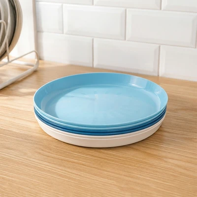 Gambar Culinart Summer Piring Makan Plastik Set 6 pcs Random