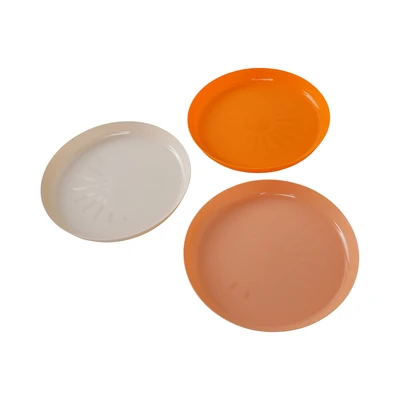 Gambar Culinart Summer Piring Makan Plastik Set 6 pcs Random