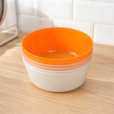 Gambar Culinart Summer Mangkuk Saji Plastik Set 6 pcs 12.3 cm Random
