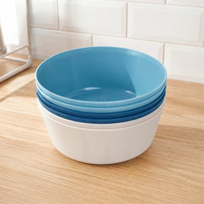 Gambar Culinart Summer Mangkuk Saji Plastik Set 6 pcs 12.3 cm Random