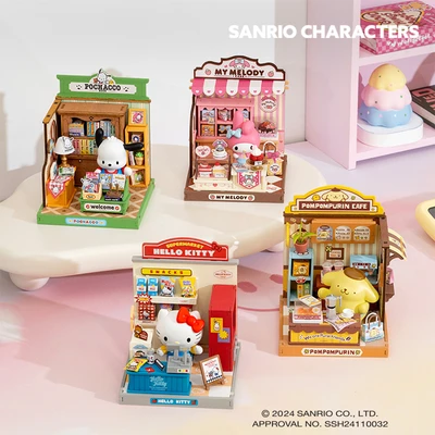 Gambar Rolife Miniatur Hello Kitty Supermarket Snacks Set 94 pcs - Mix