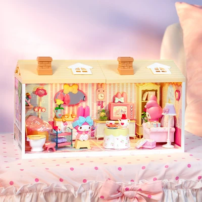 Gambar Rolife Miniatur My Melody Dreamy Teatime Set 82 pcs - Mix
