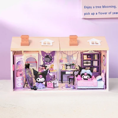 Gambar Rolife Miniatur Kuromi Magical Night Set 89 pcs - Mix