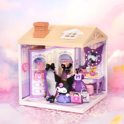 Gambar Rolife Miniatur Kuromi Chic Super Star Set 87 pcs - Mix