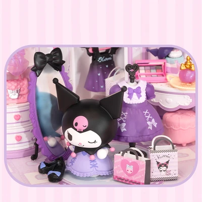 Gambar Rolife Miniatur Kuromi Chic Super Star Set 87 pcs - Mix